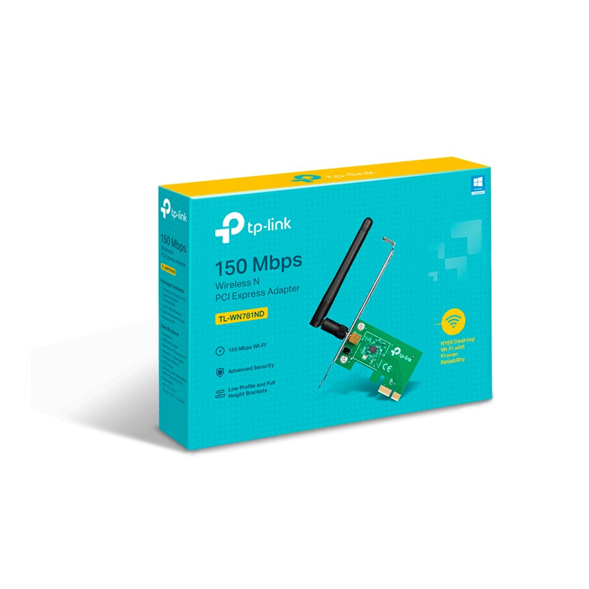 TP LINK - TARJETA DE RED TP-LINK TL-WN781ND PCI EXPRES 150MBPS