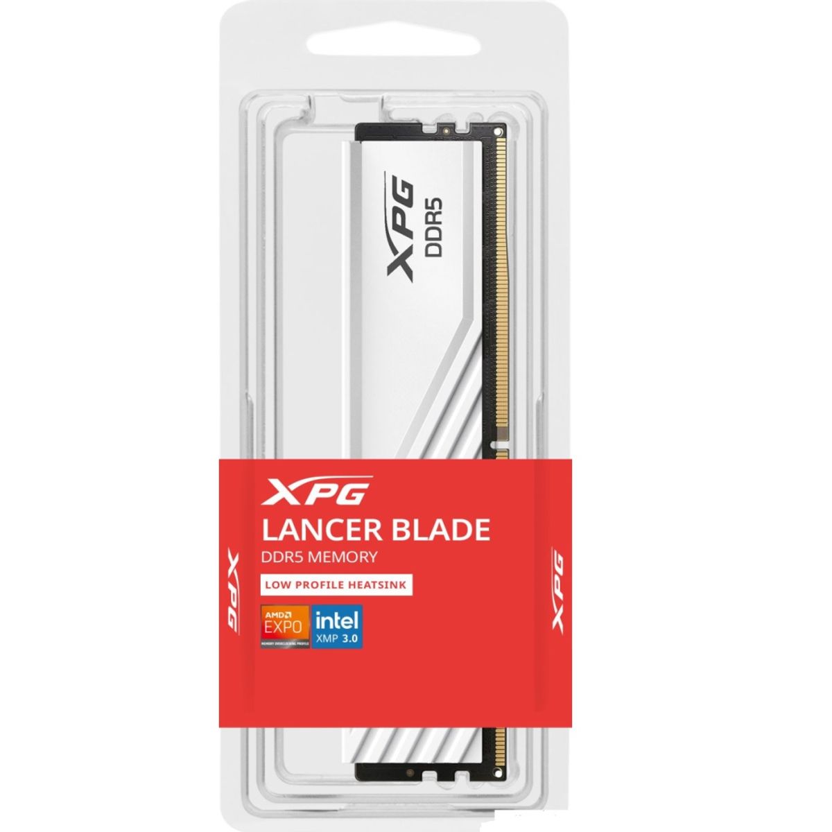 XPG - Memoria RAM XPG Lancer Blade 16GB DDR5 Blanco UDIMM 5600Mhz CL46
