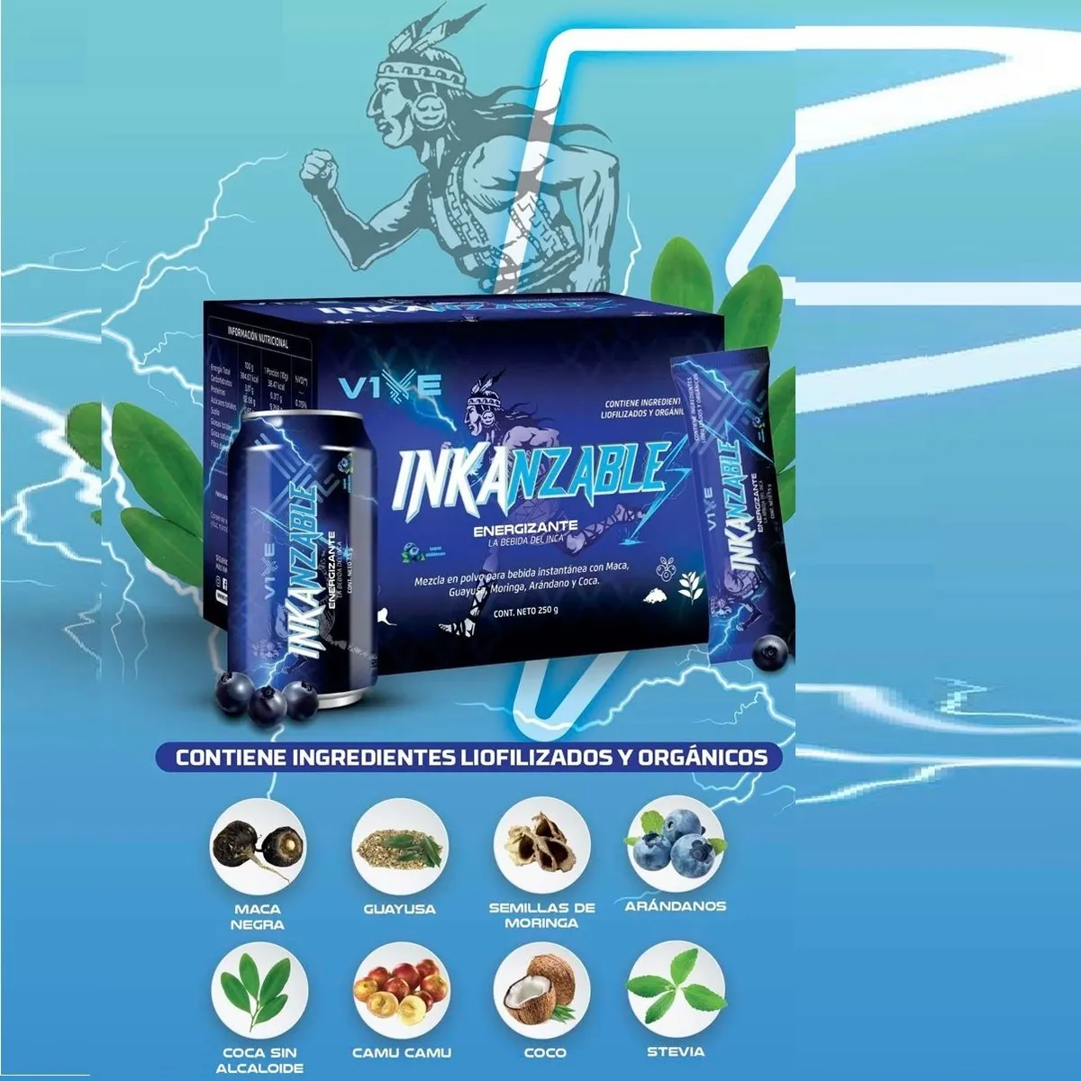 GENERICO - Inkanzable Energizante Natural -Vive Diferente & Saludable