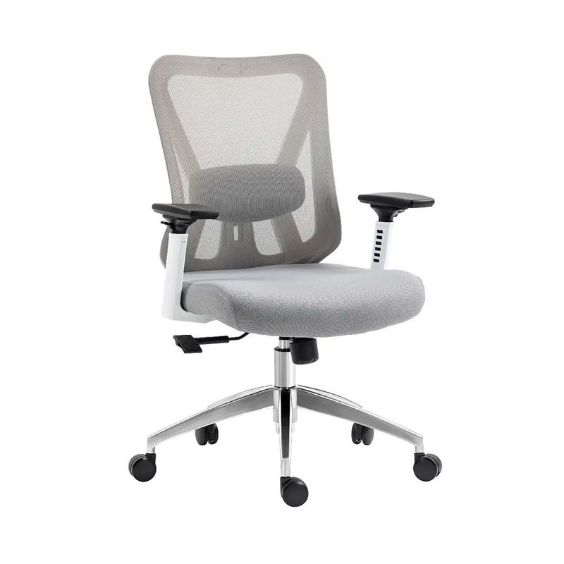 OFIDEAS - Silla de Oficina Ergonómica Smart Gerente Gris Ofideas
