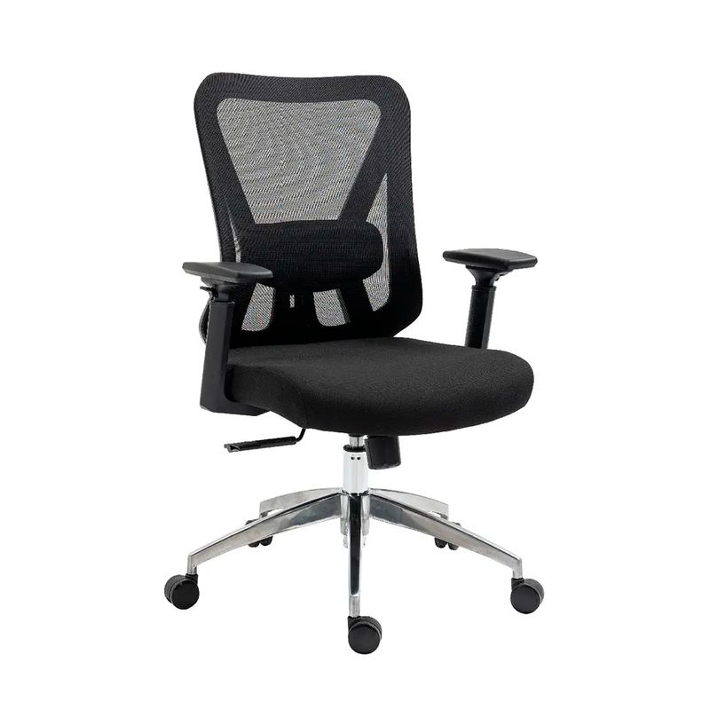 OFIDEAS - Silla de Oficina Ergonómica Smart Gerente Negro Ofideas