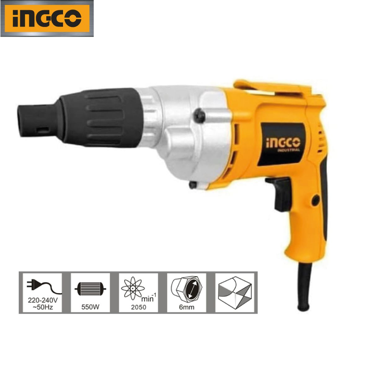 INGCO TOOLS - Atornillador Eléctrico Para Drywall INGCO 550W ESD5501