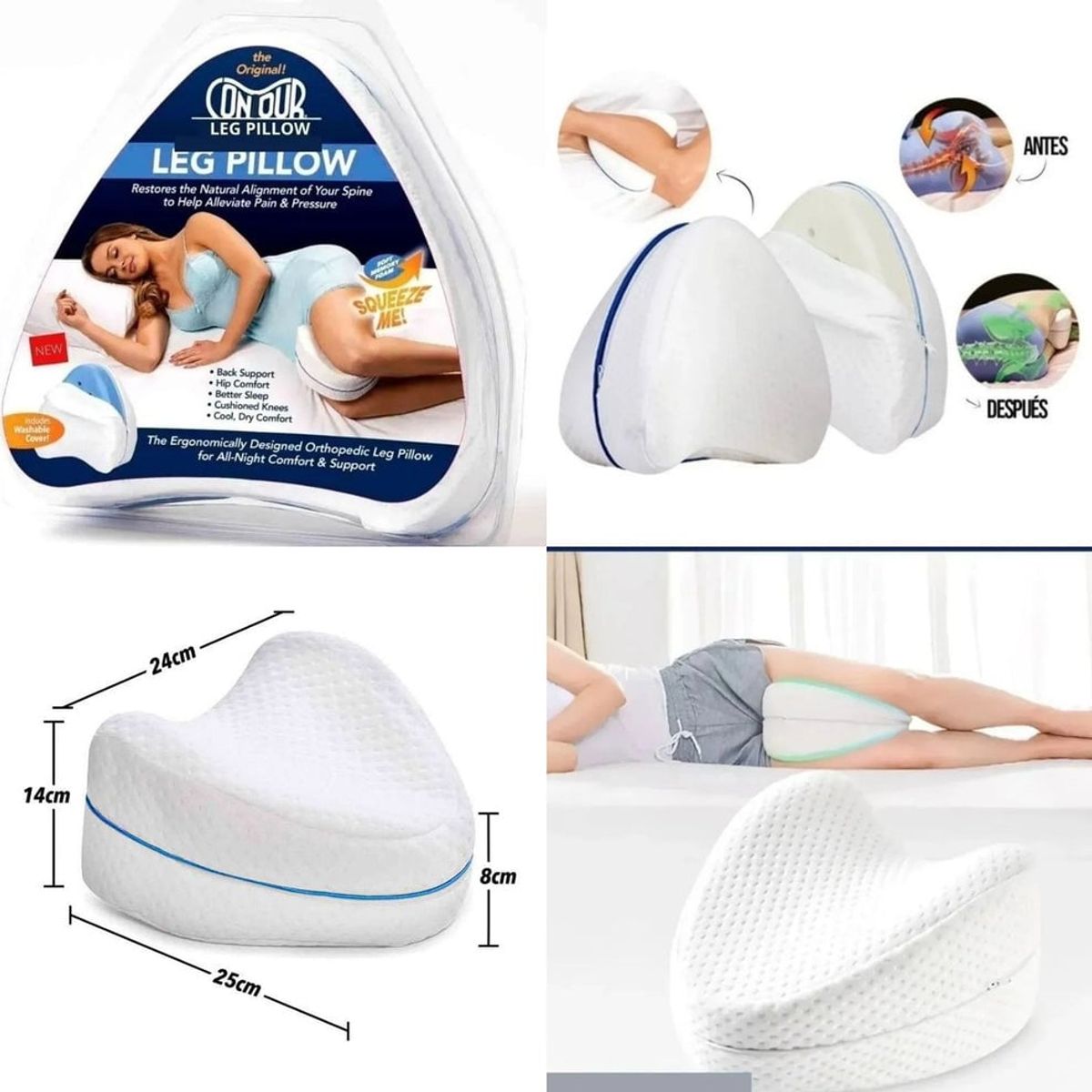 IMPORTADO MC - ALMOHADA VIOELASTICA ergonómico