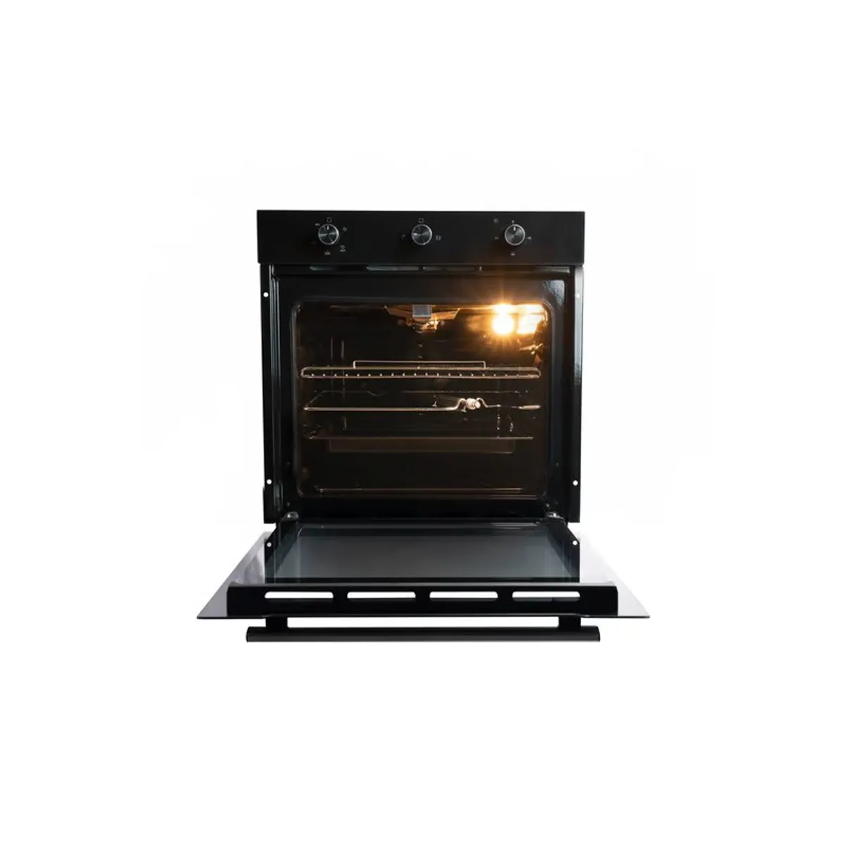 INDURAMA - Horno Empotrable A Gas Negro 75L Indurama HEI-75NGP