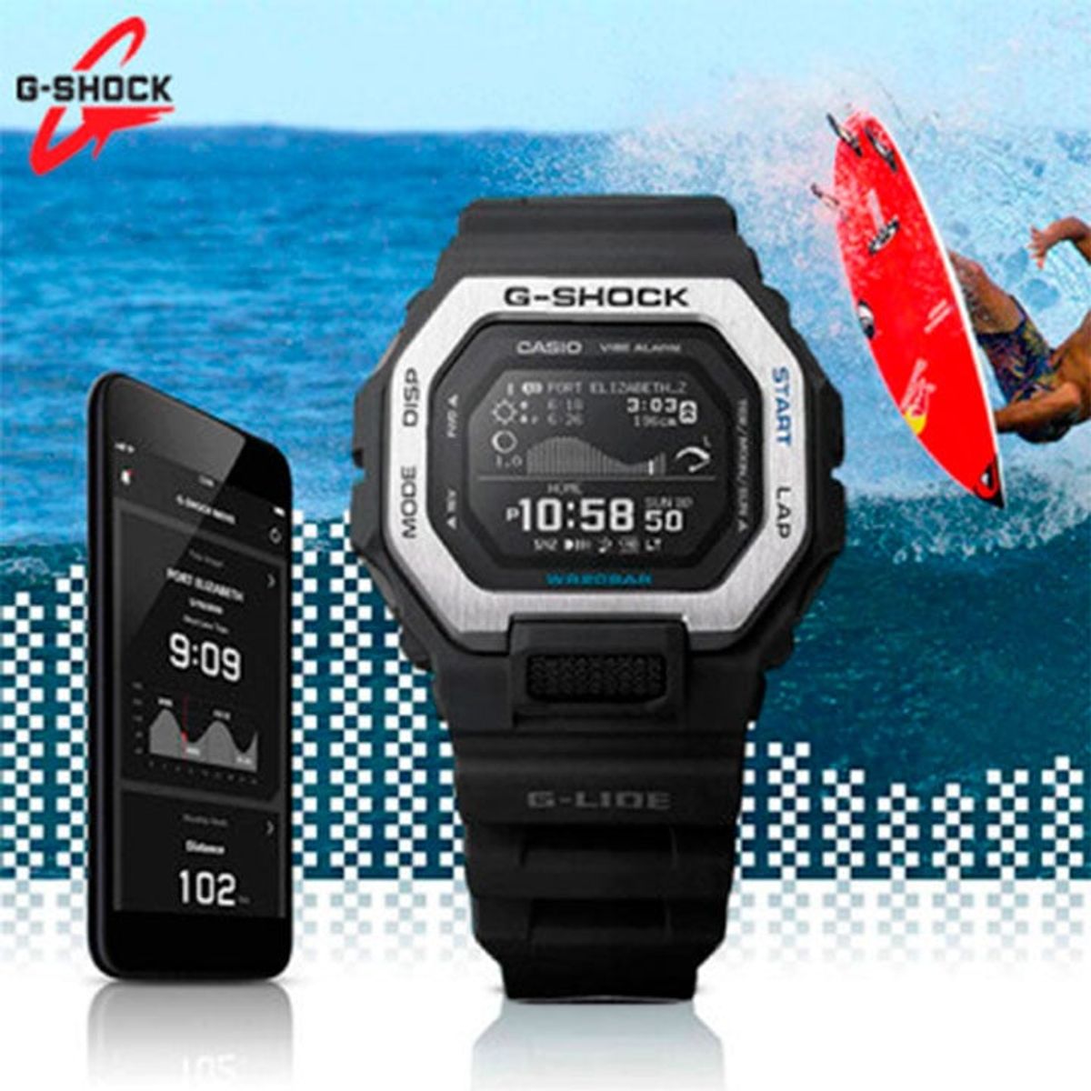 CASIO - Reloj Casio G-Shock Bluetooth GBX-100-1