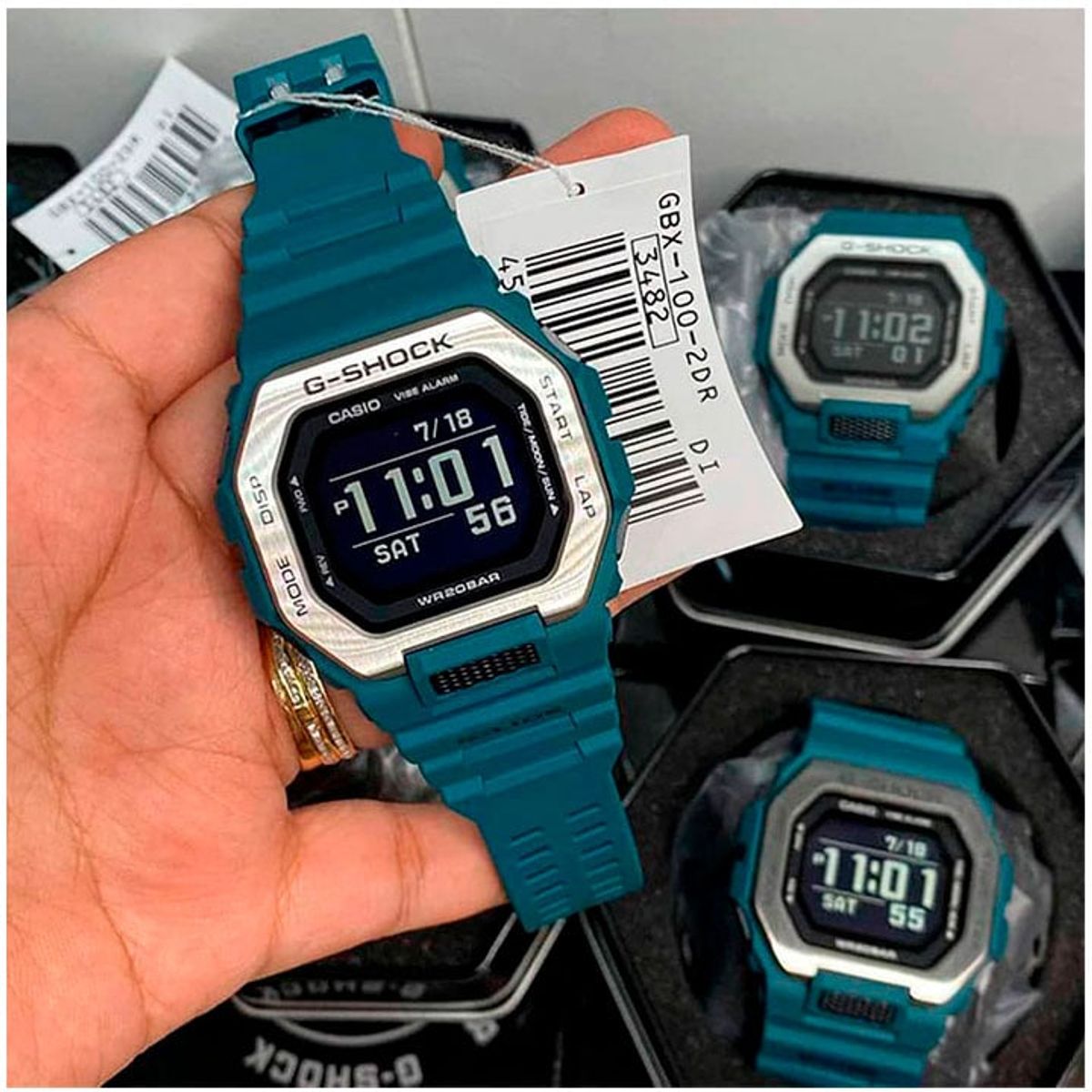 CASIO - Reloj Casio G-Shock Bluetooth GBX-100-2