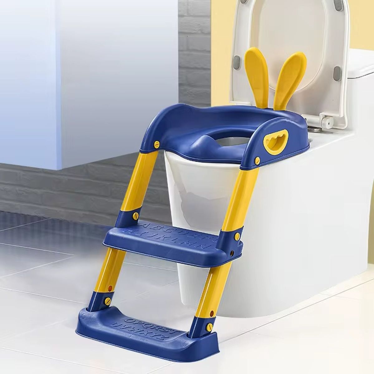 GENERICO - Asiento Inodoro Escalera de Entrenamiento de Baño Infantil