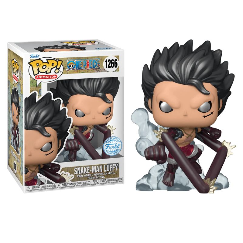 FUNKO - Funko Pop Luffy Snake Man Luffy Metalico One Piece