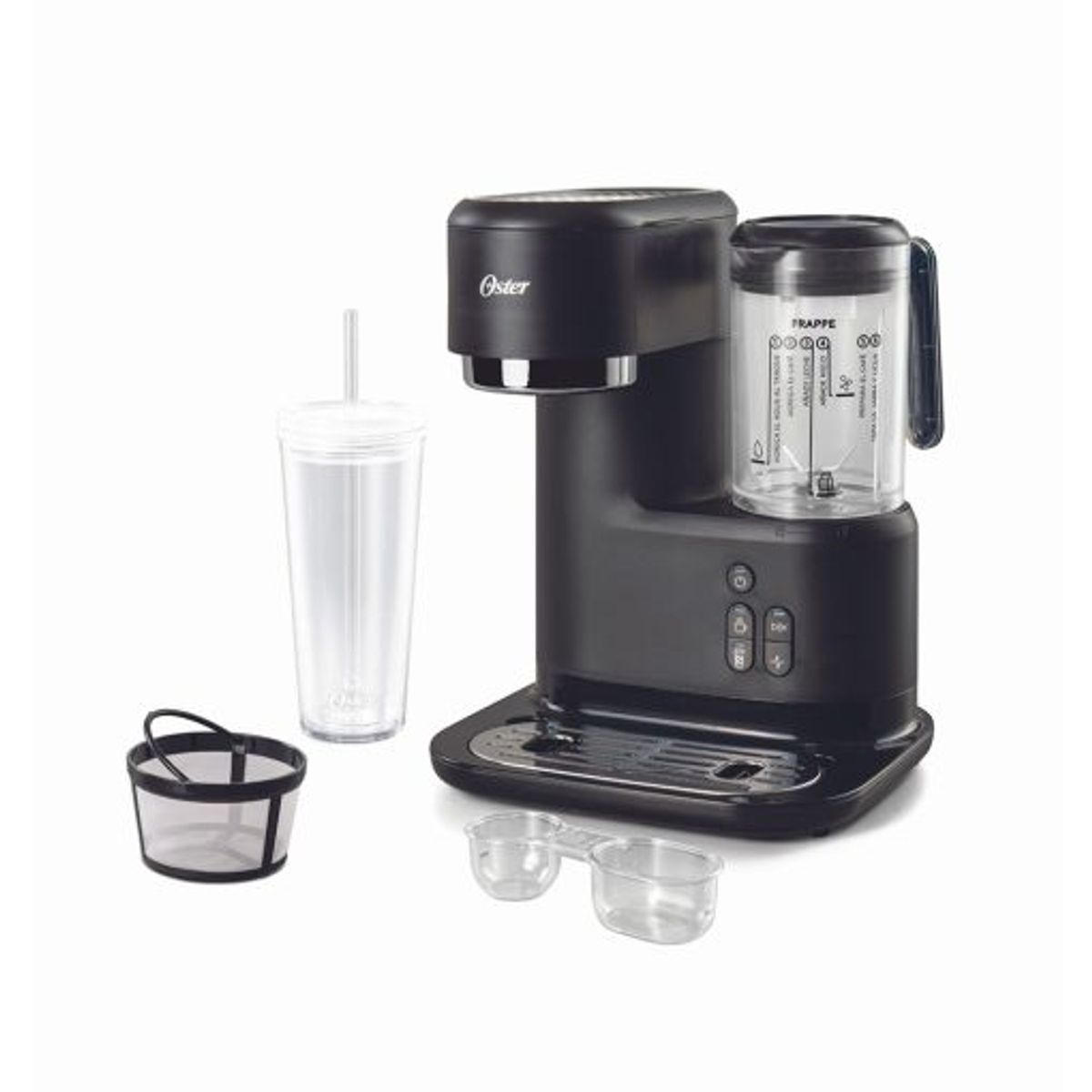 OSTER - Cafetera Frappé con Licuadora Oster BVSTDC03B Negro