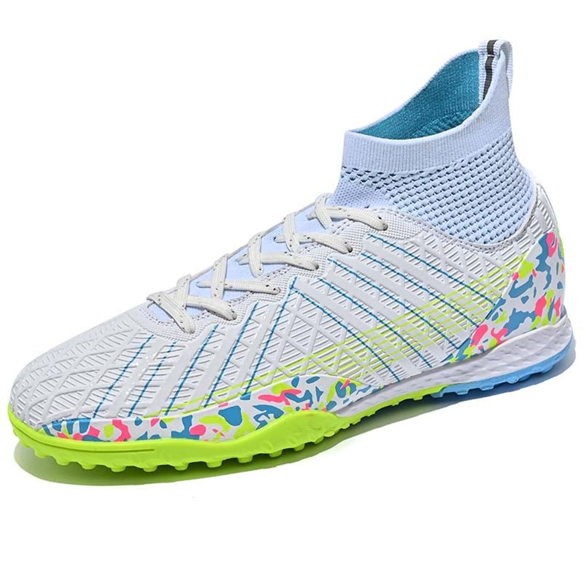 SHANDIAN - Zapatillas de Fútbol Hombre TF zapatos hombre Negro