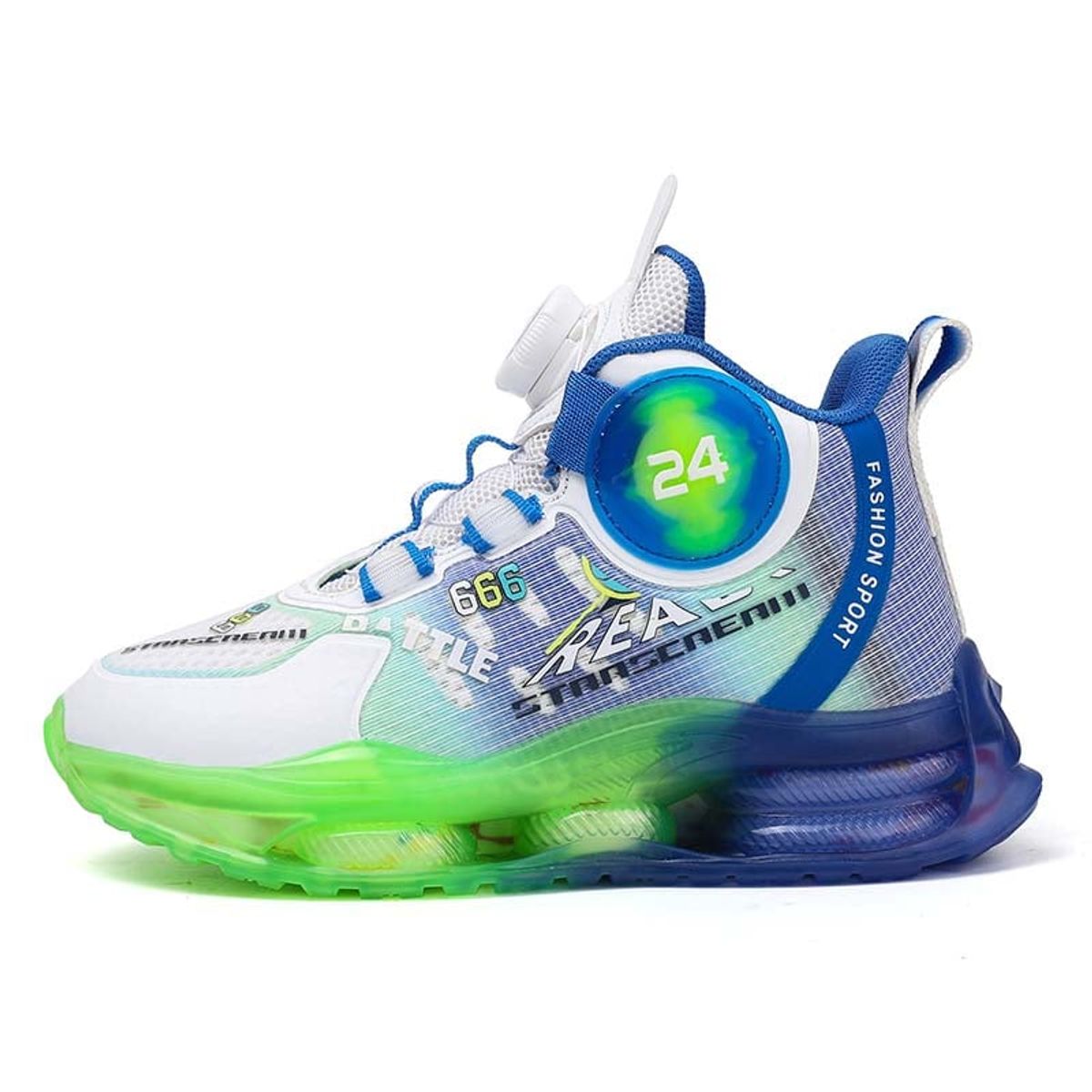 SHANDIAN - Zapatillas Gore Boa Deportiva Niños y Niñas Azul