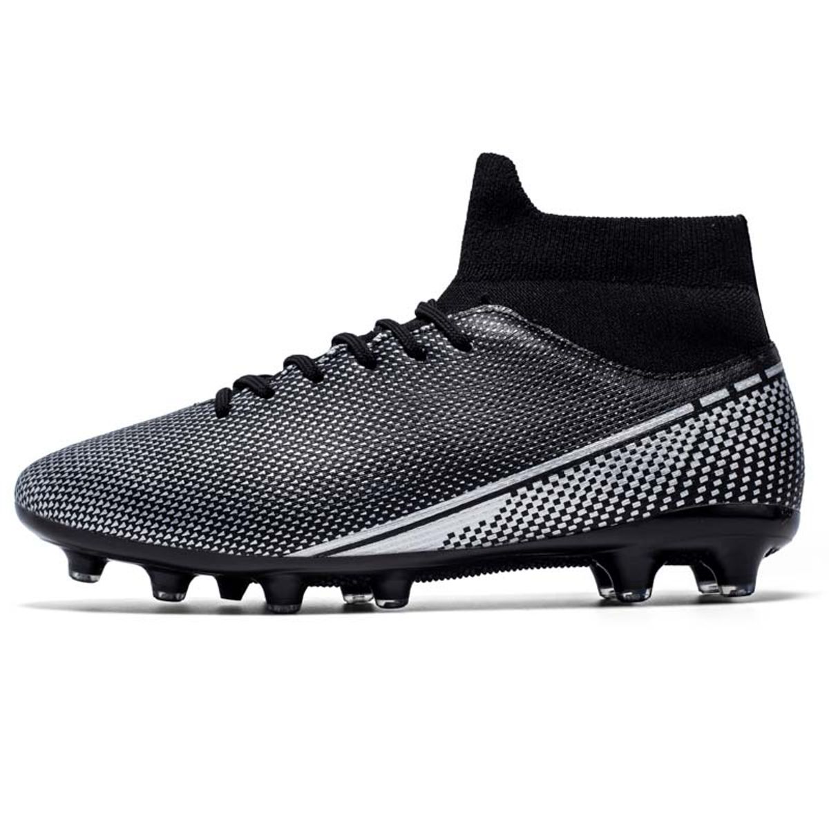 SHANDIAN - Zapatillas de Fútbol Hombre FG zapatos hombre Negro