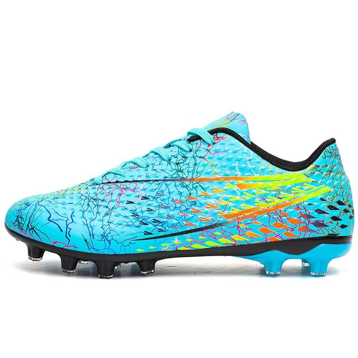 SHANDIAN - Zapatillas de Fútbol Hombre FG zapatos hombre Blanco