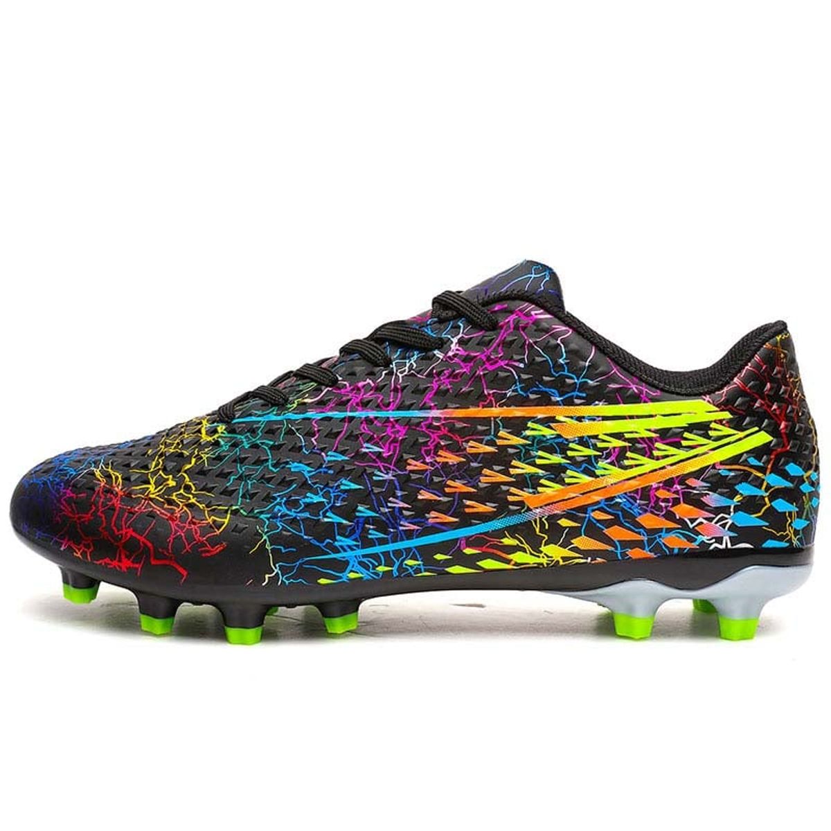 SHANDIAN - Zapatillas de Fútbol Hombre FG zapatos hombre Blanco