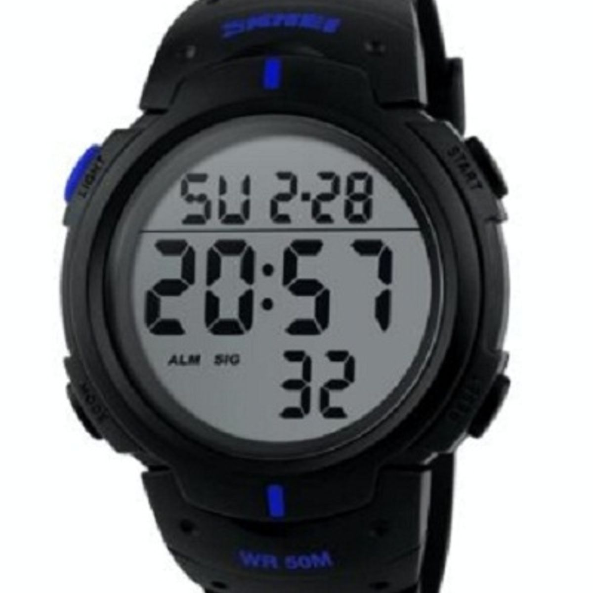 SKMEI - Reloj Digital Skmei 1068 Deportivo Caballero Resistente al Agua