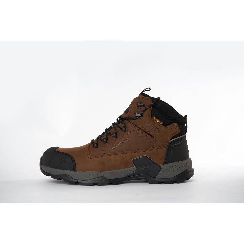 NORSEG - Bota de Seguridad Para Hombre Cuero Nobuck Viper Ct Marrón Norseg Safety NORSEG
