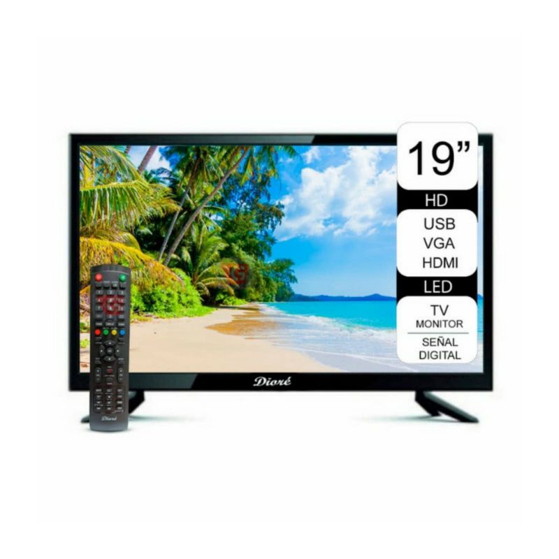 DIORE - Televisor Diore Digital HD DS19D de 19 pulgadas
