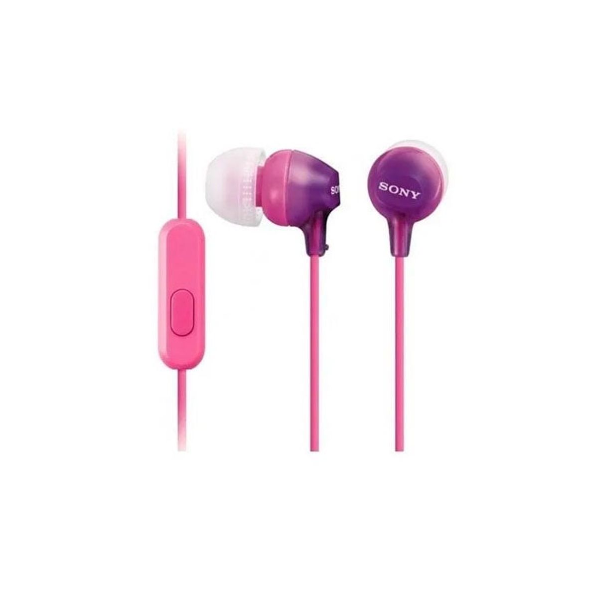 SONY - Audífonos Sony Audífonos Sony MDR-EX15AP Extra Bass Morado Morado