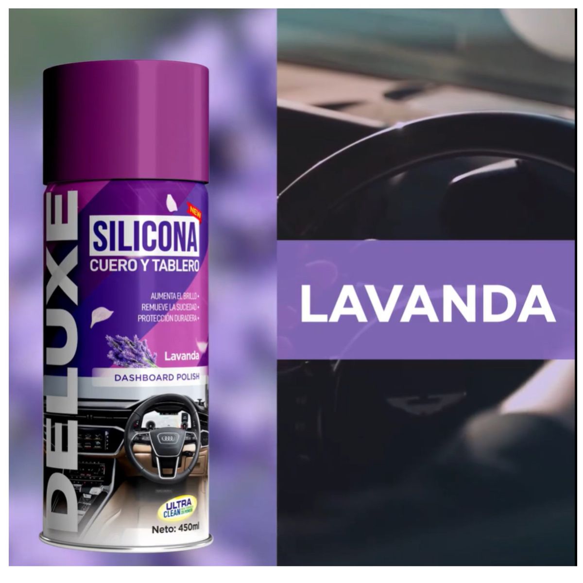 LOSARO - silicona renovador de tablero y cuero limpieza automotriz