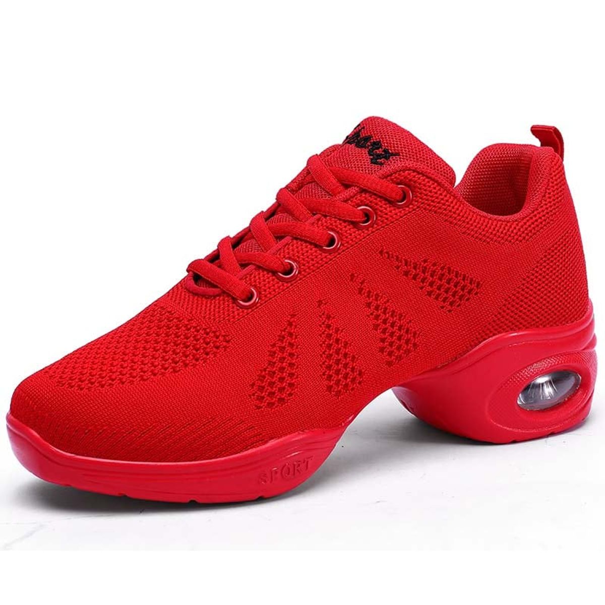 SHANDIAN - Zapatillas Running Plataforma Hombre Blanco-