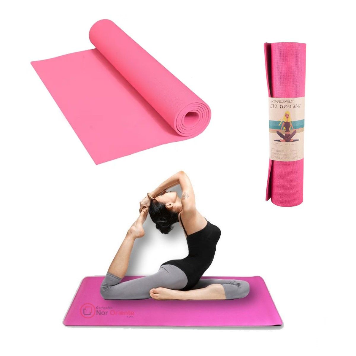 GENERICO - Yoga Mat 6mm Reales colchoneta yoga