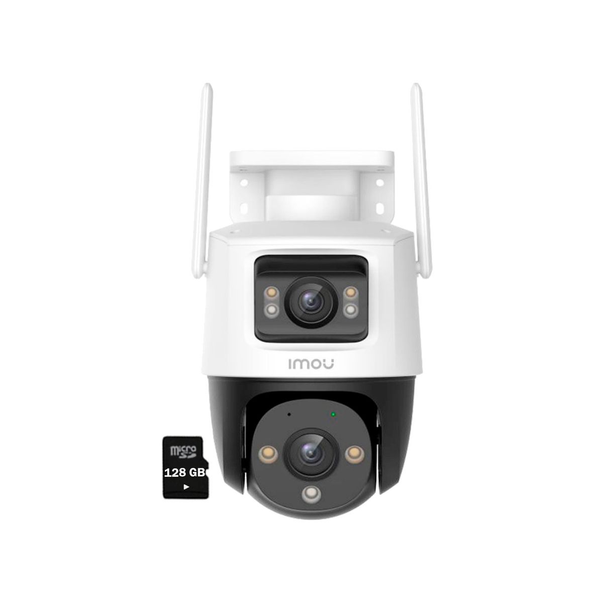 IMOU - Cámara Seguridad IMOU CRUISER DUAL 5MP + 5MP 360° Full Color +SD128GB