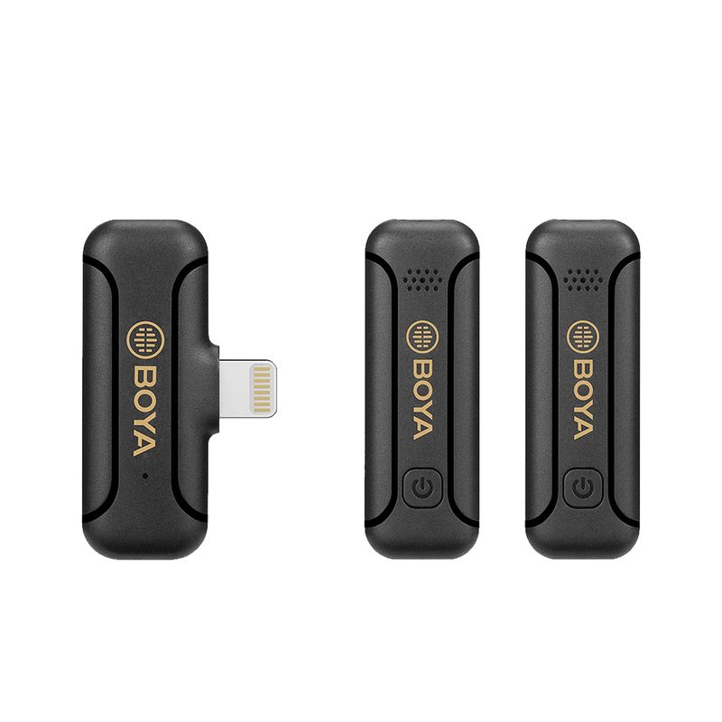 BOYA - Micrófono Boya BY-WM3T2-D2 Wireless IOS Lightning - Original