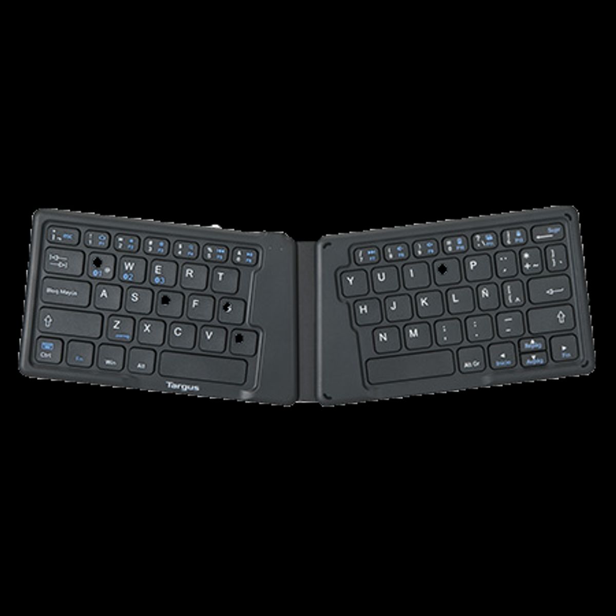 TARGUS - Teclado inalámbrico Targus AKF003 Plegable Ergonómico Antimicrobial