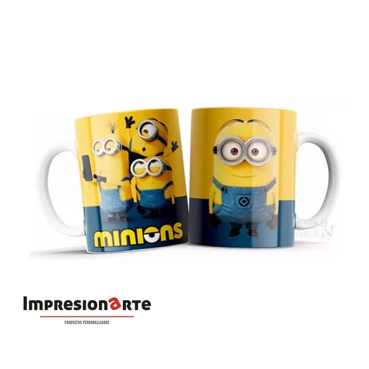 IMPRESIONARTE - Taza Minions Selfie - Mi Villano Favorito 11 Oz