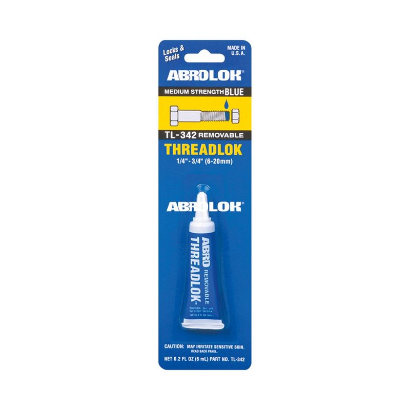 ABRO - ABRO Sellador de Rosca Removible Azul TL-342