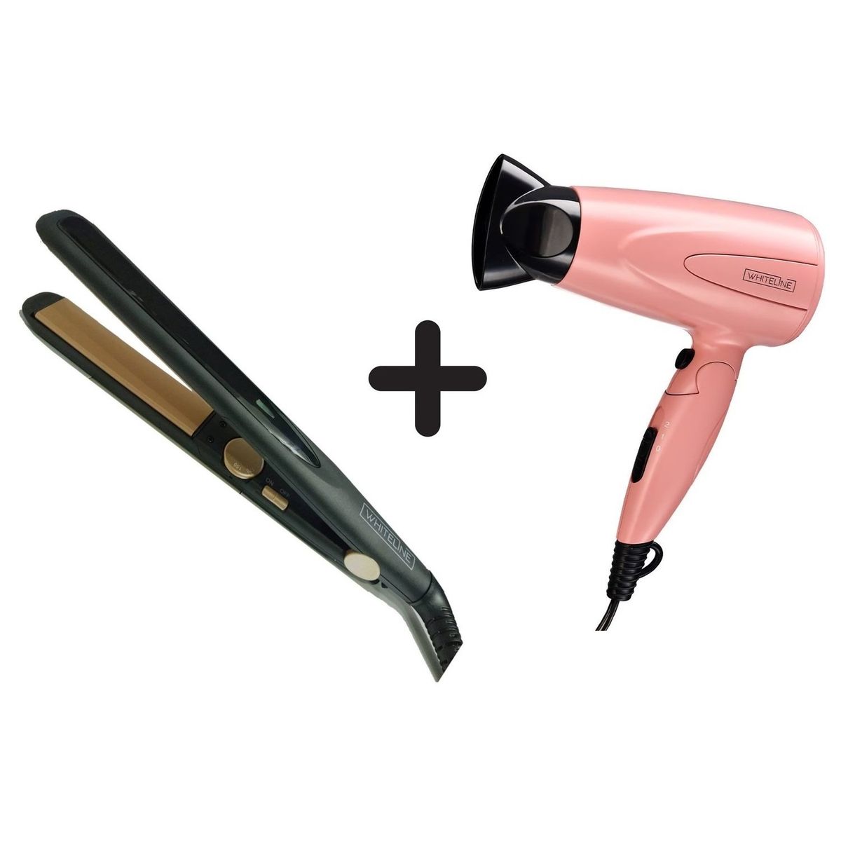WHITELINE - Combo Plancha Whiteline + Secadora Whiteline