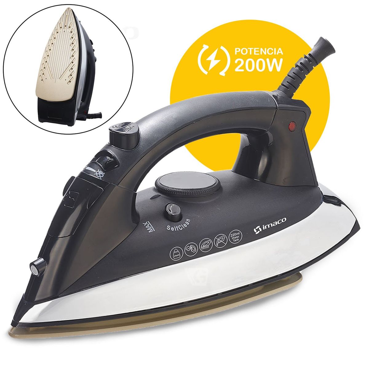 IMACO - Plancha a Vapor Imaco ETA181 2000W