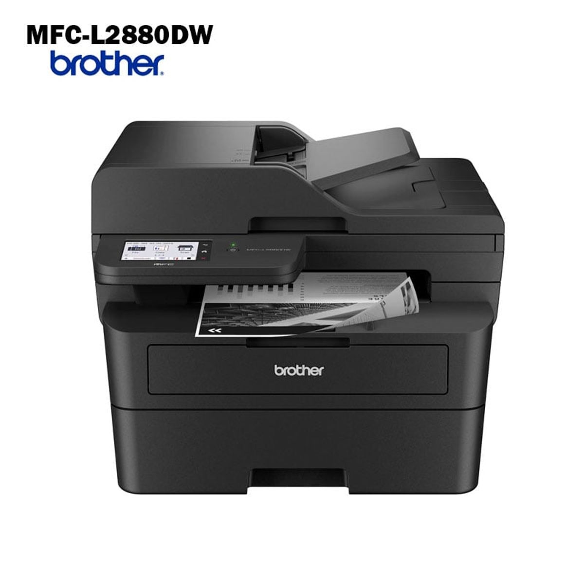 BROTHER - Impresora Multifuncional Brother Monocromático MFC-L2880DW Duplex WiFi