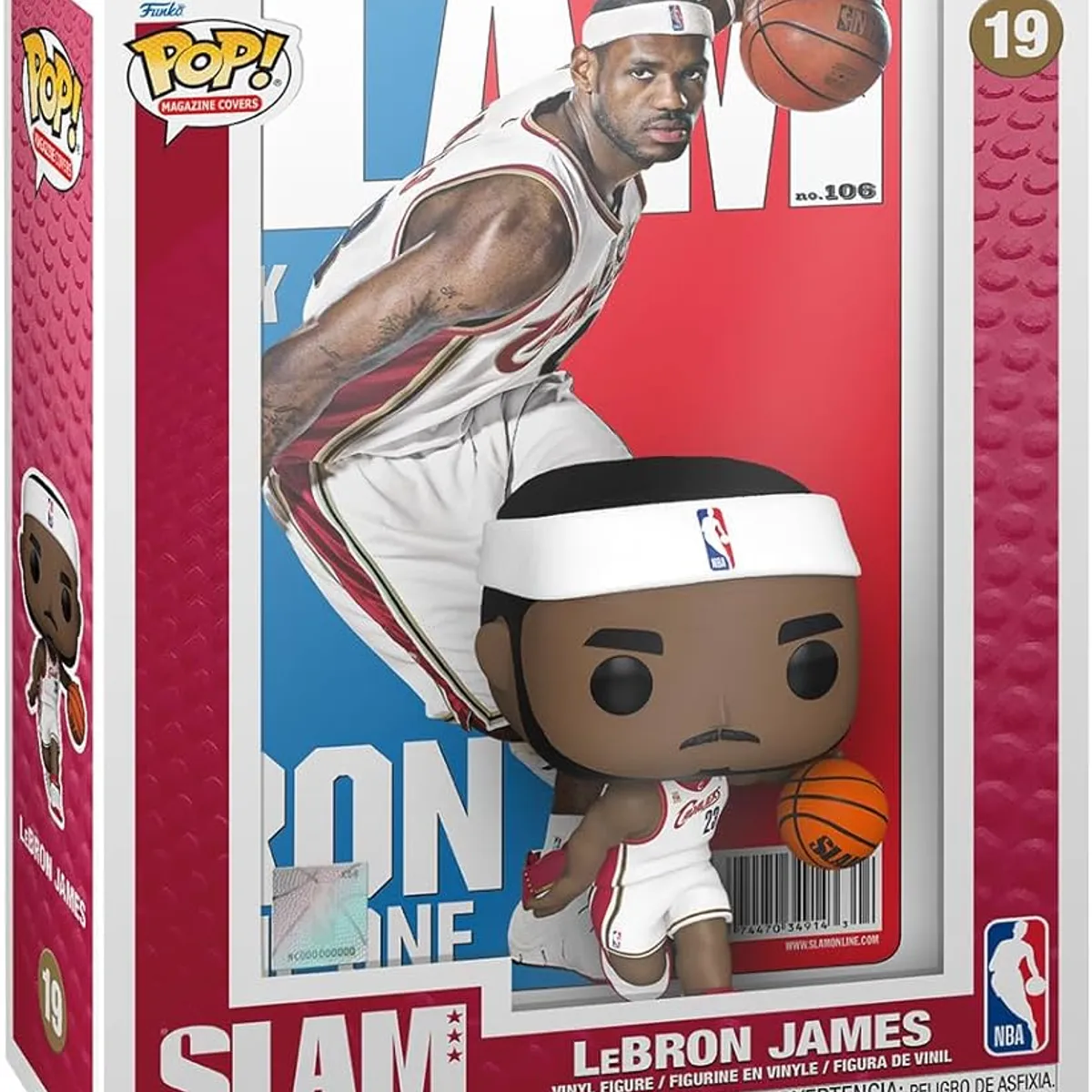 FUNKO - NBA LEBRON JAMES FUNKO COVER