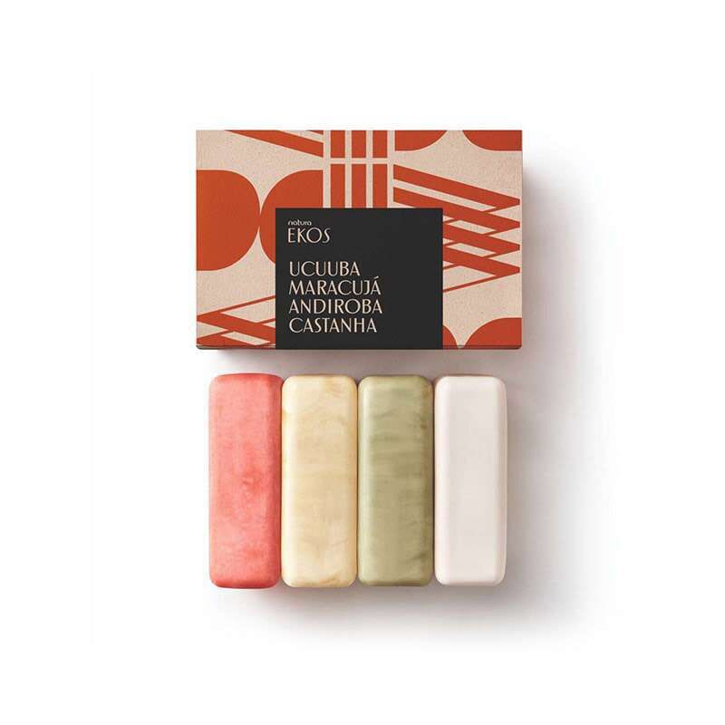 NATURA - Jabones Ekos  en Barra Cremosos y Exfoliantes - Natura