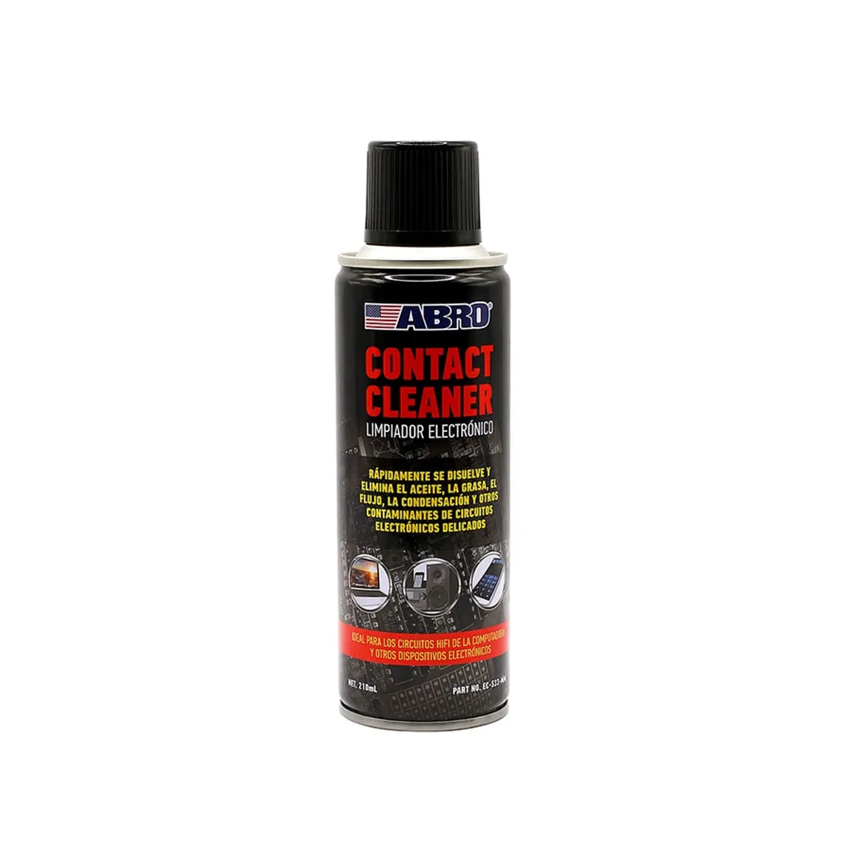 ABRO - Limpiador de Contactos Electrónicos EC-533-CH 210ml