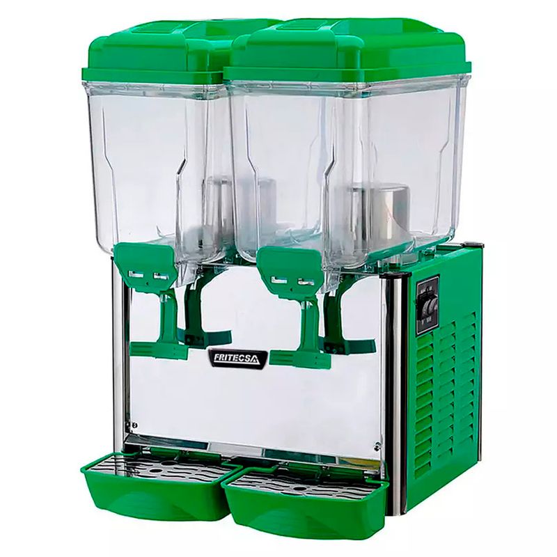 FRITECSA - Refresquera De 2 Tolvas De 18 Litros X 2 Ecobasic