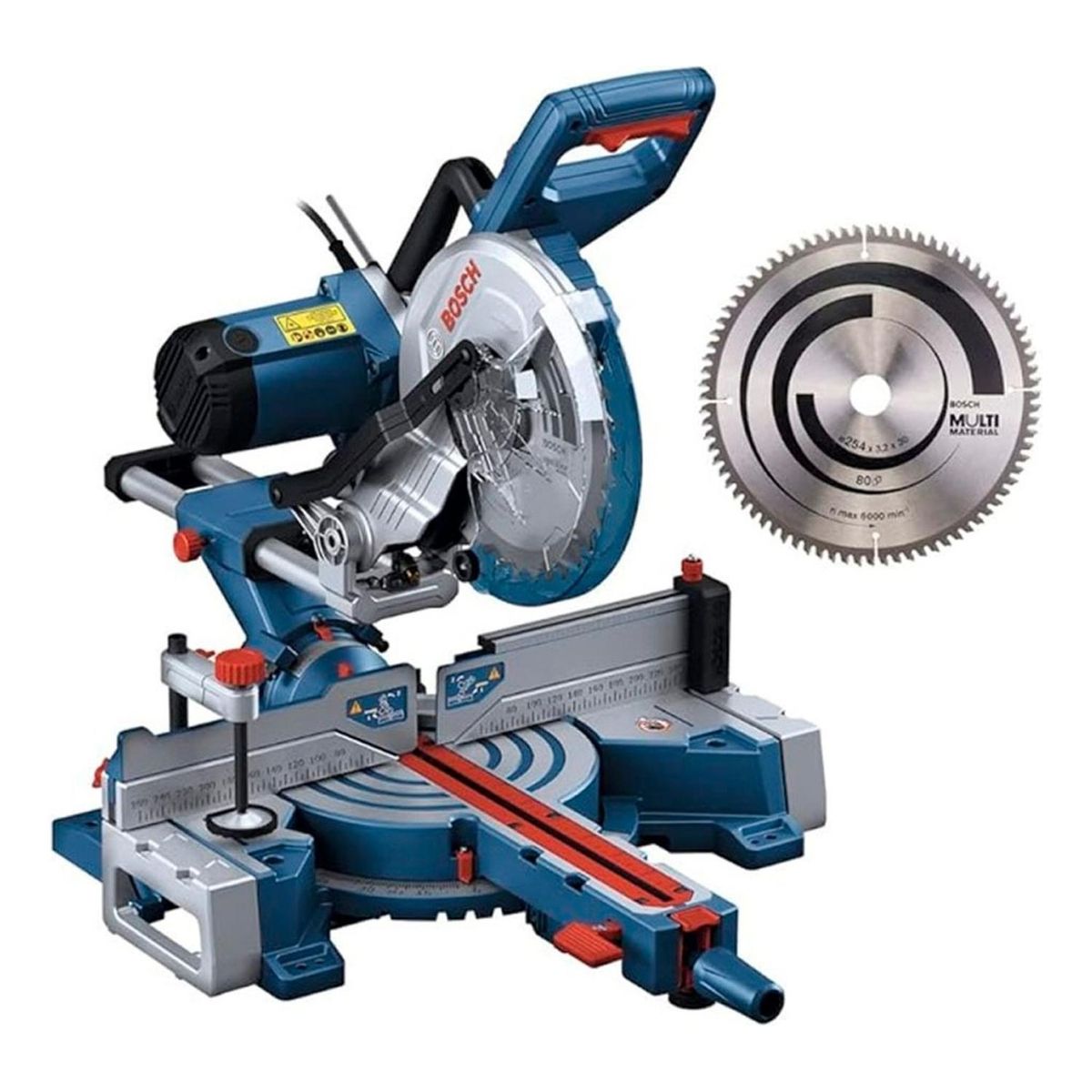 BOSCH - Sierra Ingleteadora Bosch Telescópica 10" GCM 254 D