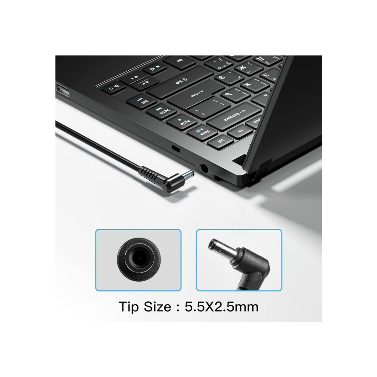 MSI - Cargador Compatible con MSI 19.5V.  11.8A. 230W.  5.5x2.5 mm.  GAMING