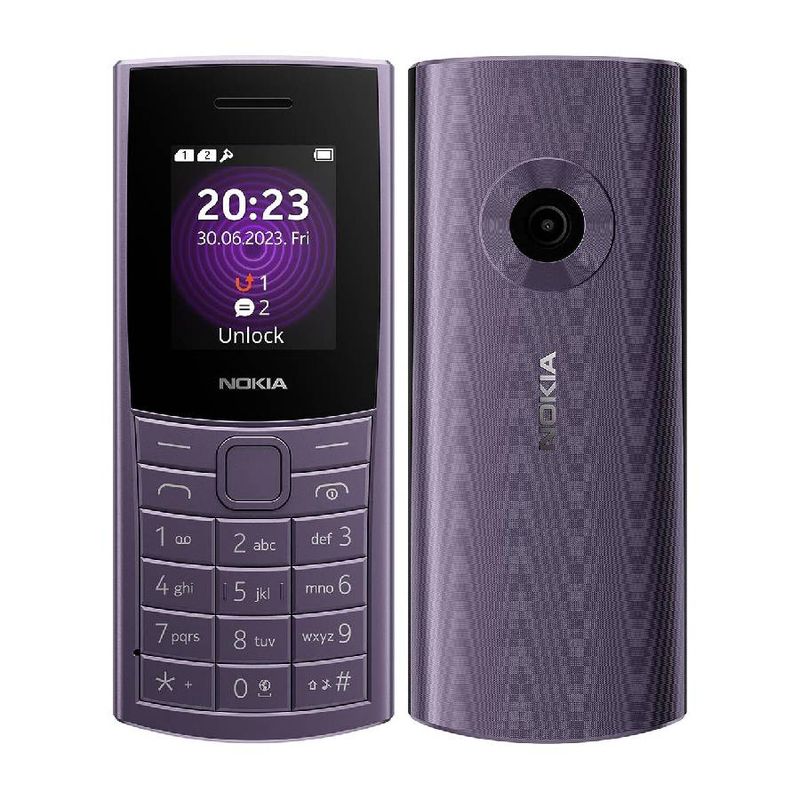 NOKIA - Nokia 110 4G El Teléfono Básico con Conectividad LTE y Cámara QVGA