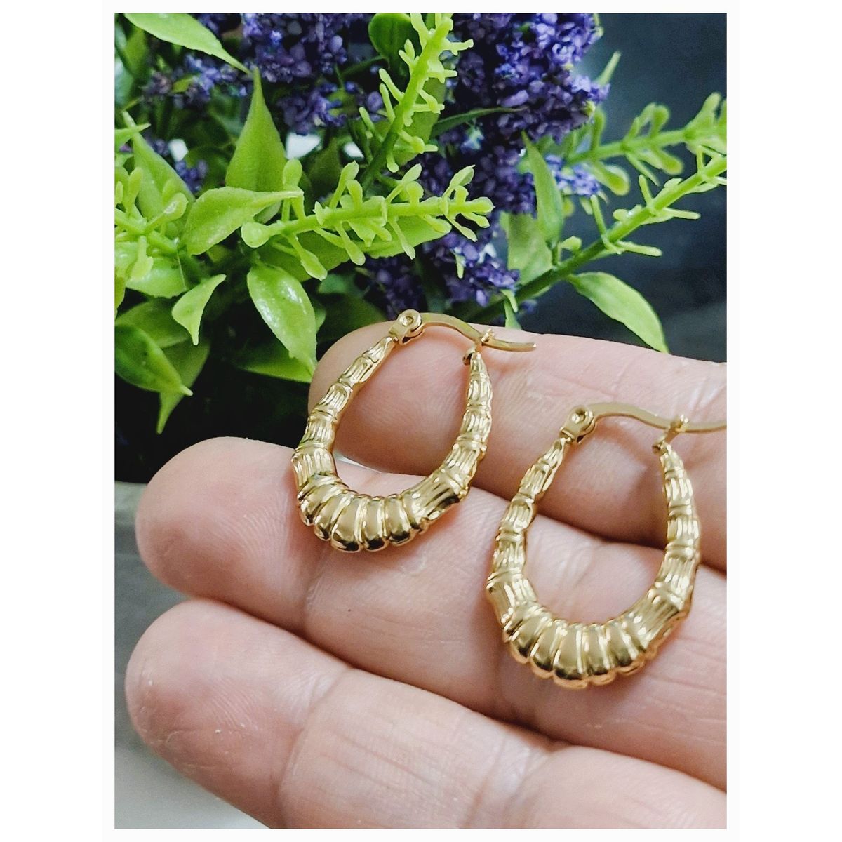 GENERICO - Hermosas Argollas Thalia - Chunky Labradas