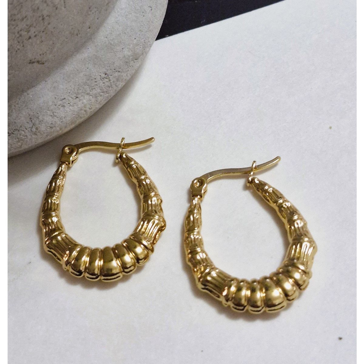 GENERICO - Hermosas Argollas Thalia - Chunky Labradas