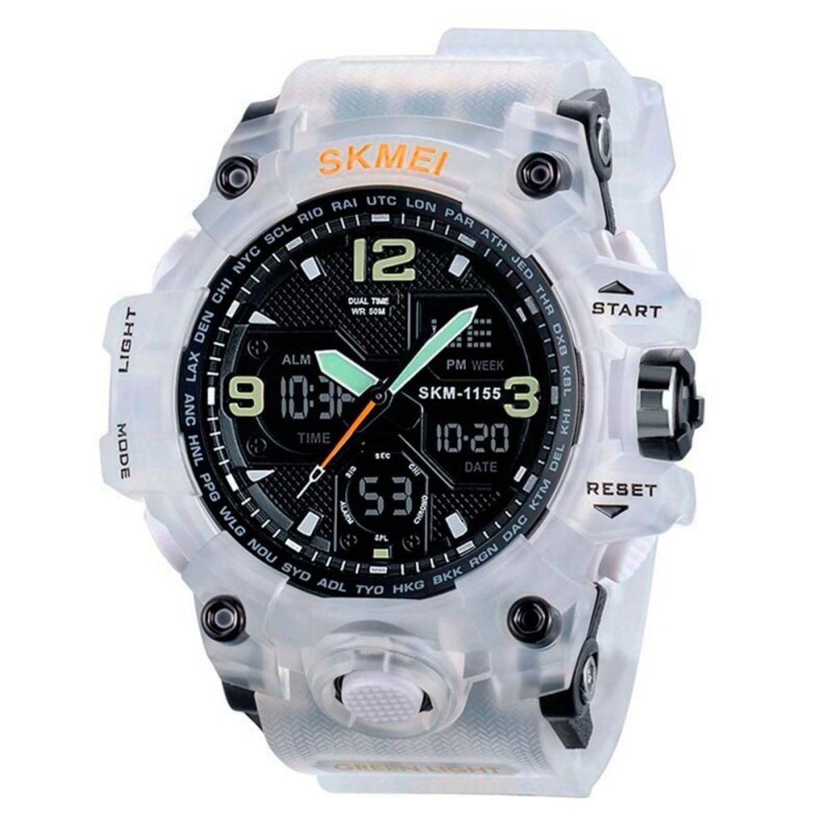 SKMEI - Reloj deportivo Skmei 1155B doble horario
