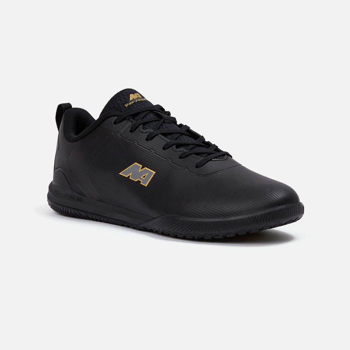 NEW ATHLETIC - Zapatillas New Athletic Football Slabs49 Negro Con Dorado Juvenil