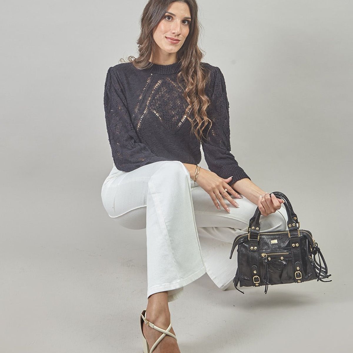 MICHELLE BELAU - CHOMPA MANGA 34 CH00951F45 TNEG S