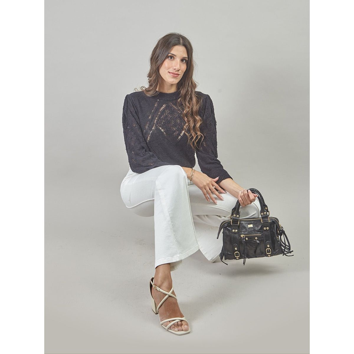 MICHELLE BELAU - CHOMPA MANGA 34 CH00951F45 TNEG S