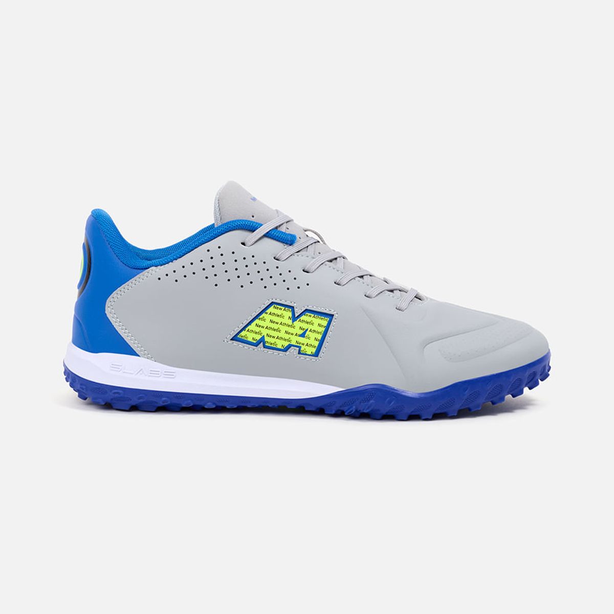 NEW ATHLETIC - Zapatillas New Athletic Football Agifug78 Gris Con Azul Juvenil