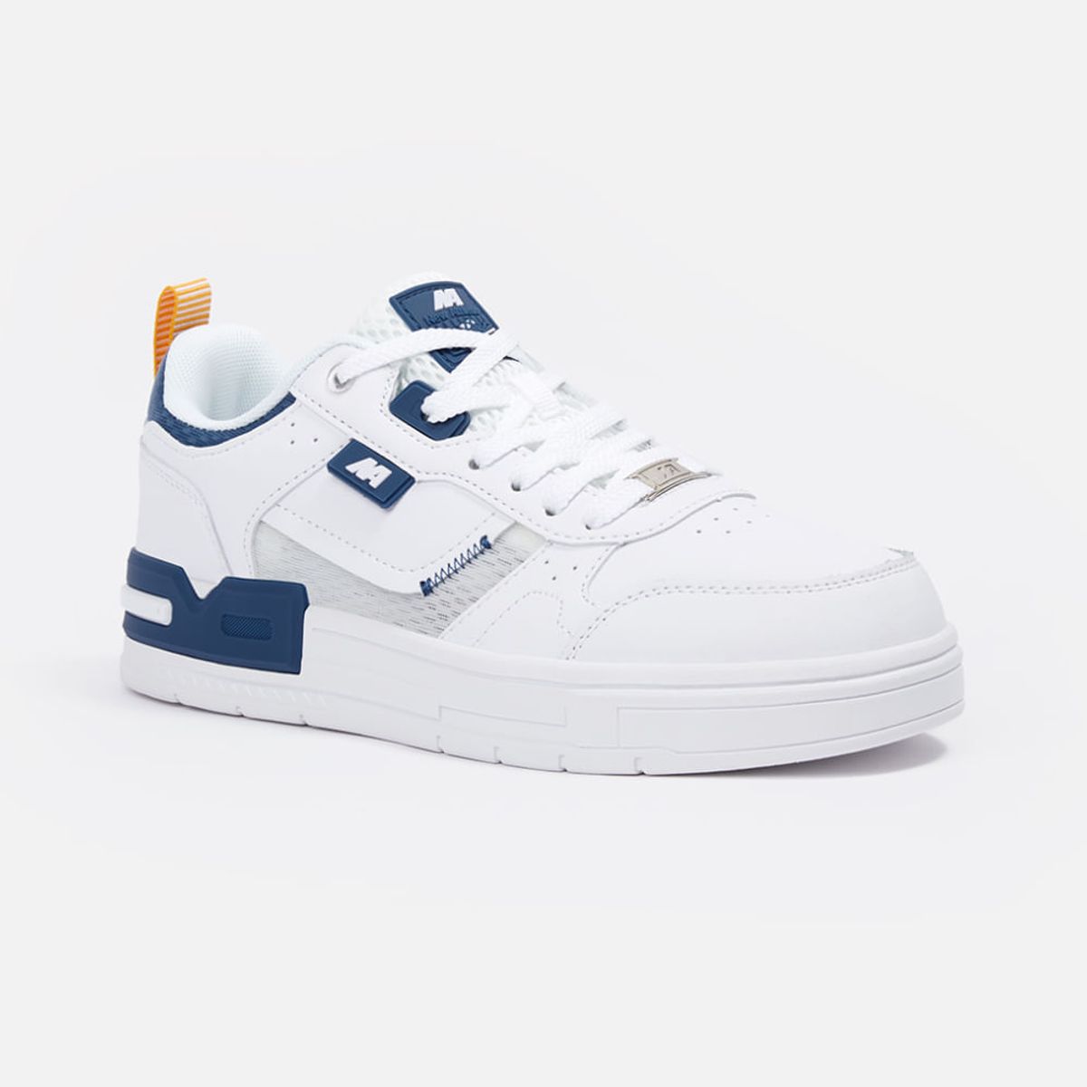 NEW ATHLETIC - Zapatillas New Athletic Skateboarding Flip27 Blanco Con Azulino Hombre
