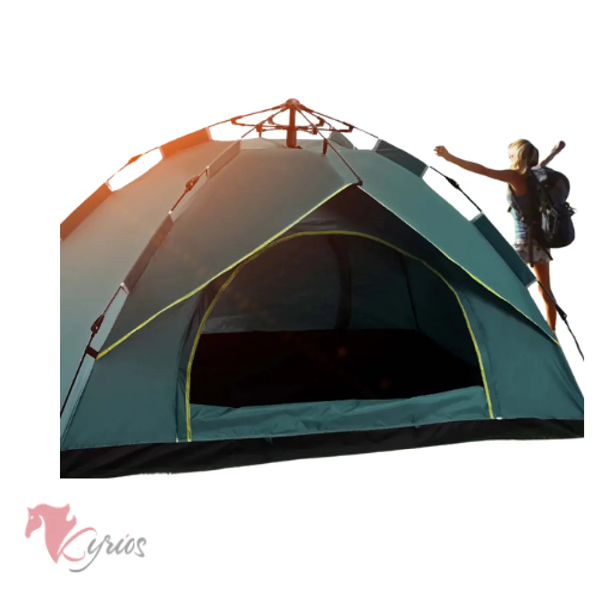 Carpa para Acampar Familiar de 3 Personas Automático, marca GENERICO - Foto Principal