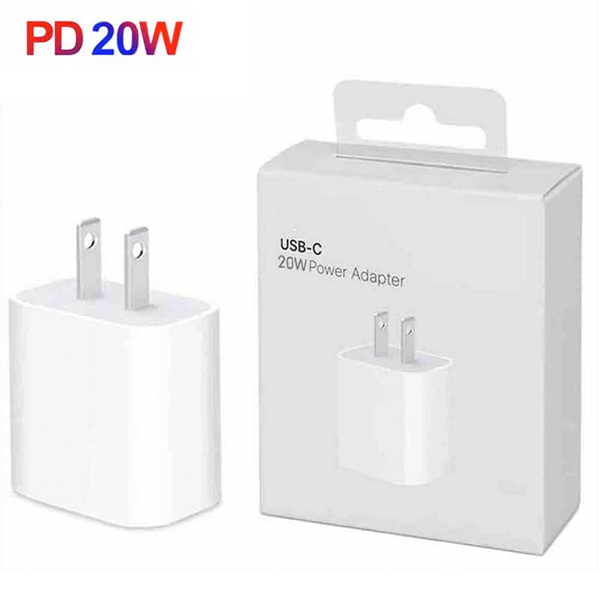 GENERICO - Cargador Compatible de 20W USB-C Carga Rápida
